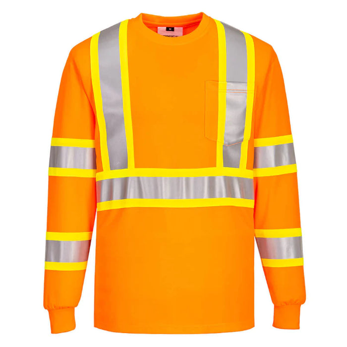 Portwest® Hi-Vis X Back Contrast Tape T-Shirt - ANSI Class 3 - CA111