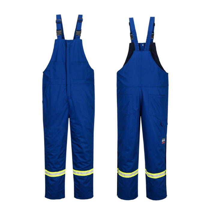 Portwest® Bizflame® 88/12 Insulated FR Winter Safety Bib Pants - FR429