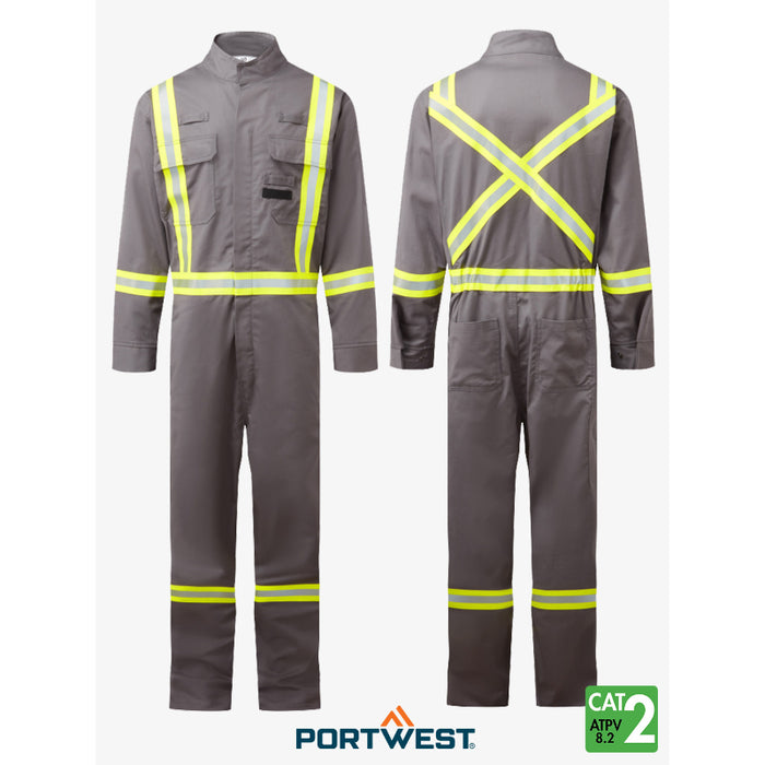 PORTWEST® Bizflame X Back 2” Iona Xtra FR Coverall - FR511