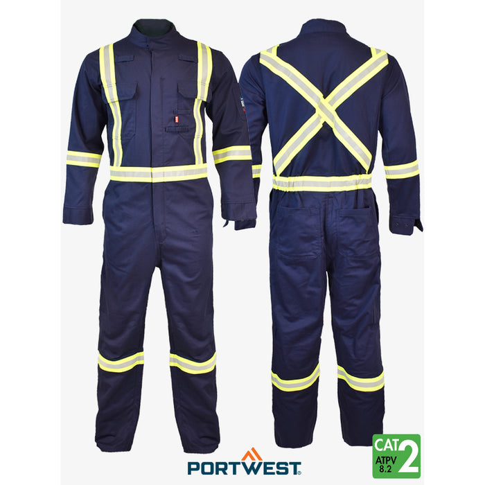 PORTWEST® Bizflame X Back 2” Iona Xtra FR Coverall - FR511