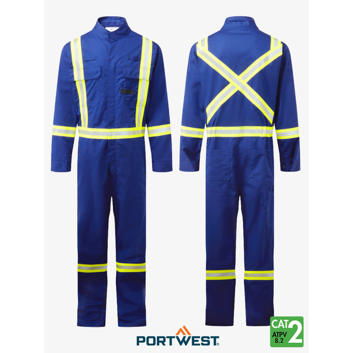 PORTWEST® Bizflame X Back 2” Iona Xtra FR Coverall - FR511