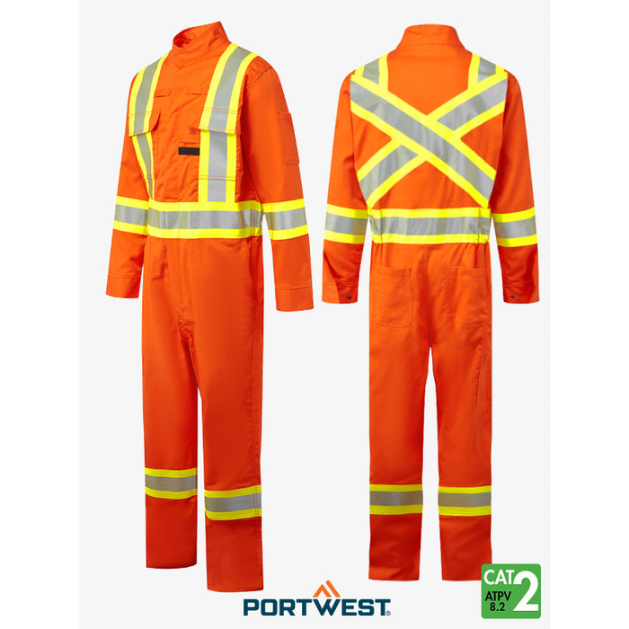 PORTWEST® Bizflame X Back 4” Iona Xtra FR Coverall - FR512