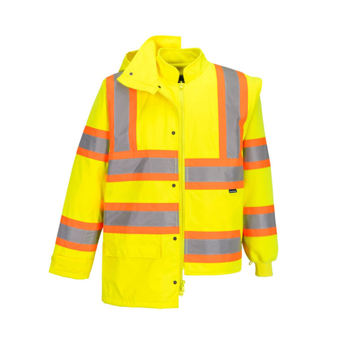 Portwest® Hi Vis 5-in-1 Traffic Safety Jacket - CA768
