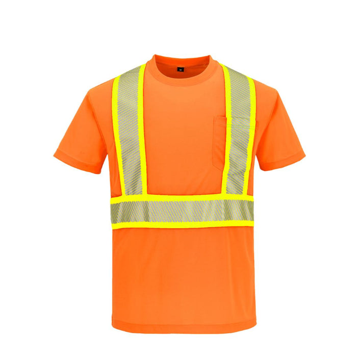 Portwest® Hi Vis Segmented Tape Safety T-Shirt S/S - CA112