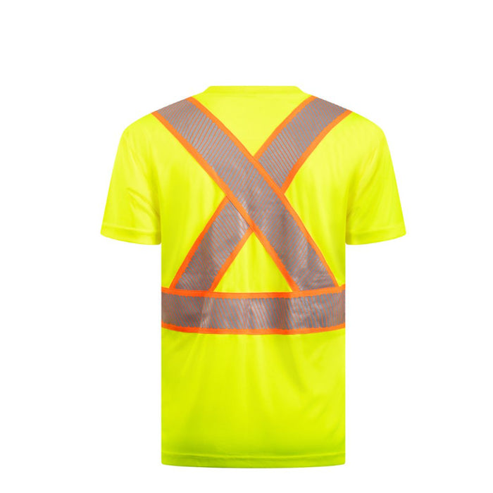 Portwest® Hi Vis Segmented Tape Safety T-Shirt S/S - CA112