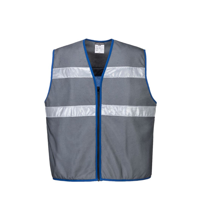 Portwest® Lona Cooling Safety Vest - Gray - CV01