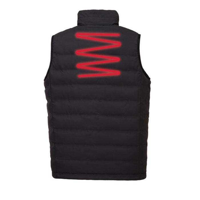 Portwest® Ultrasonic Heated Tunnel Vest - Black - S549