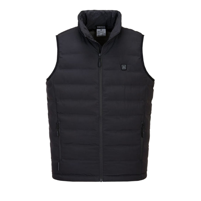 Portwest® Ultrasonic Heated Tunnel Vest - Black - S549