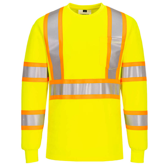 Portwest® Hi-Vis X Back Contrast Tape T-Shirt - ANSI Class 3 - CA111