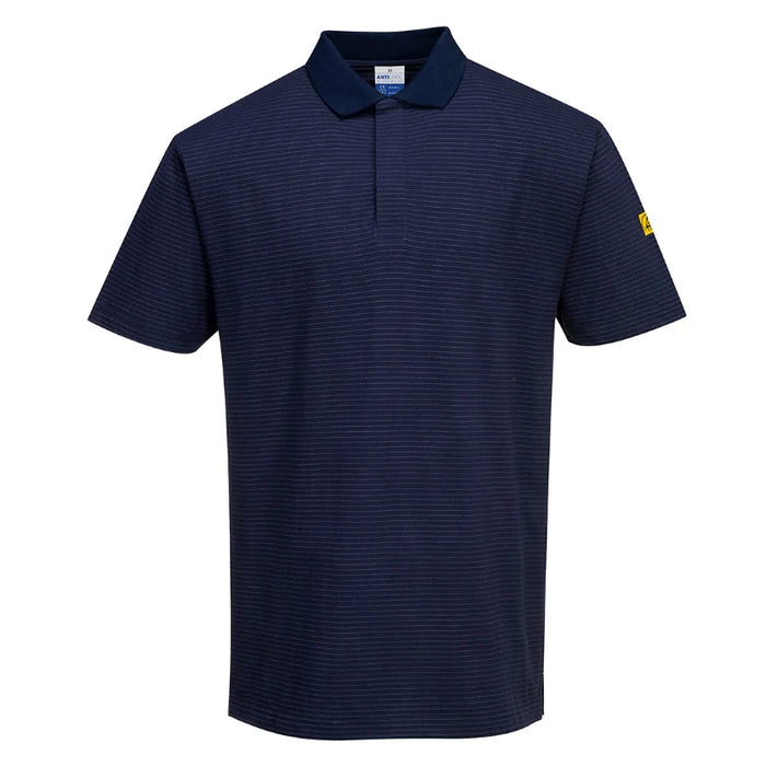 Portwest® Anti-Static ESD Short Sleeve Cotton - Polo Shirt - AS21