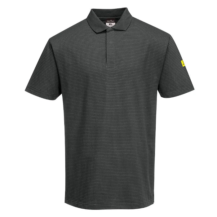 Portwest® Anti-Static ESD Short Sleeve Cotton - Polo Shirt - AS21