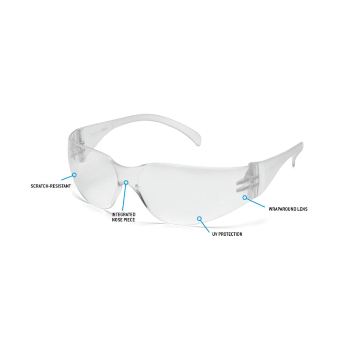 Pyramex® Intruder Lightweight CSA Safety Glasses with UV Protection - S41