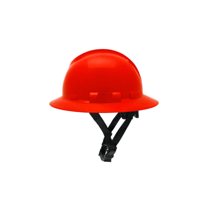 Pyramex® Ridgeline T2 Full Brim Hard Hat - 6-Point Ratchet Suspension - HPT256