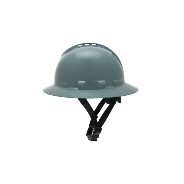 Pyramex® Ridgeline T2 Full Brim Hard Hat - 6-Point Ratchet Suspension - Vented -  HPT256