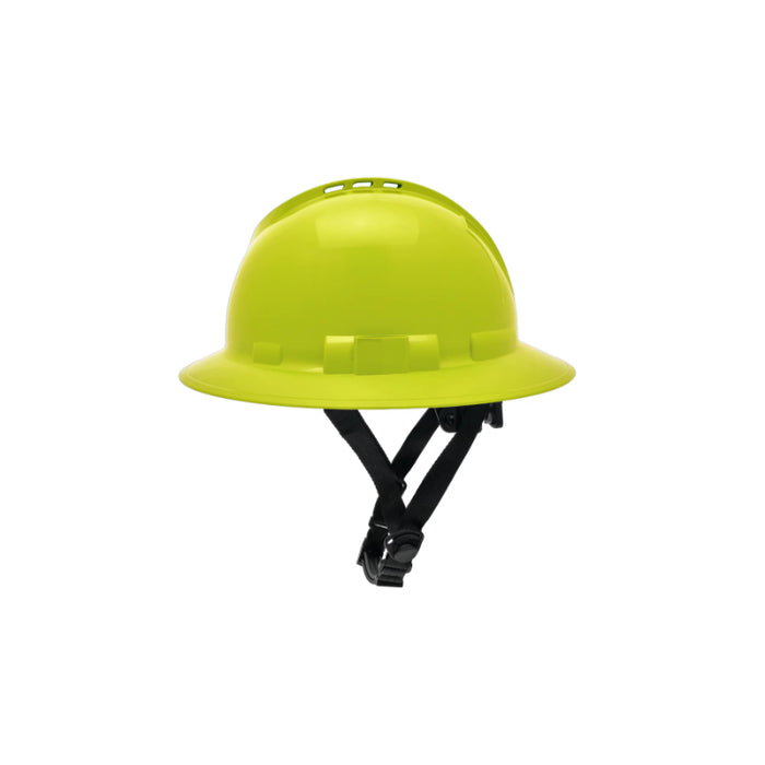 Pyramex® Ridgeline T2 Full Brim Hard Hat - 6-Point Ratchet Suspension - Vented -  HPT256