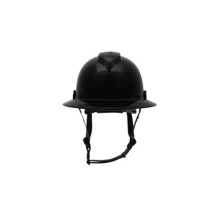 Pyramex® Ridgeline T2 Full Brim Hard Hat - 6-Point Ratchet Suspension - Vented -  HPT256
