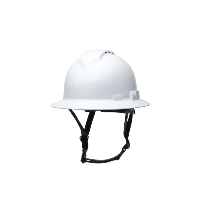 Pyramex® Ridgeline T2 Full Brim Hard Hat - 6-Point Ratchet Suspension - Vented -  HPT256