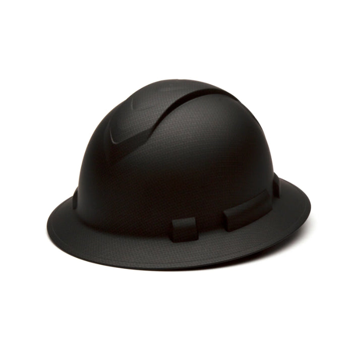 Pyramex® Ridgeline Hydro Dipped Full Brim Hard Hat-4-Point Ratchet Suspension - HP541