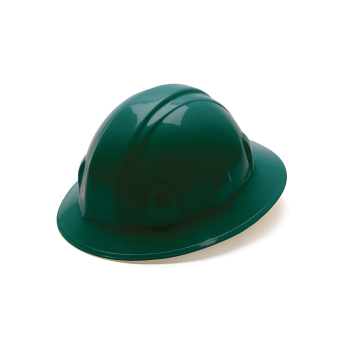 Pyramex® SL Series Full Brim Hard Hat - 4 Point Ratchet Adjustable Suspension - HP241