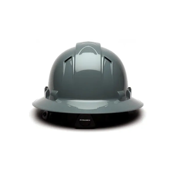 Pyramex® Ridgeline Full Brim Hard Hat - Vented - 4-Point Ratchet Suspension - HP541V