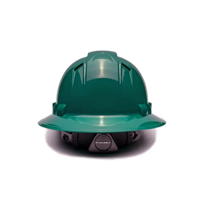 Pyramex® Ridgeline Full Brim Hard Hat - Vented - 4-Point Ratchet Suspension - HP541V