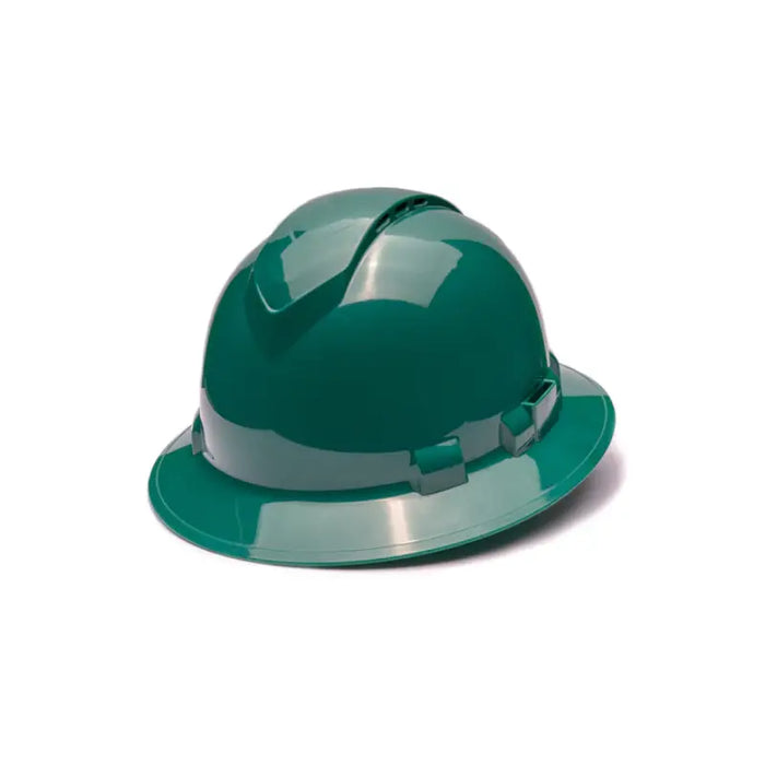 Pyramex® Ridgeline Full Brim Hard Hat - Vented - 4-Point Ratchet Suspension - HP541V