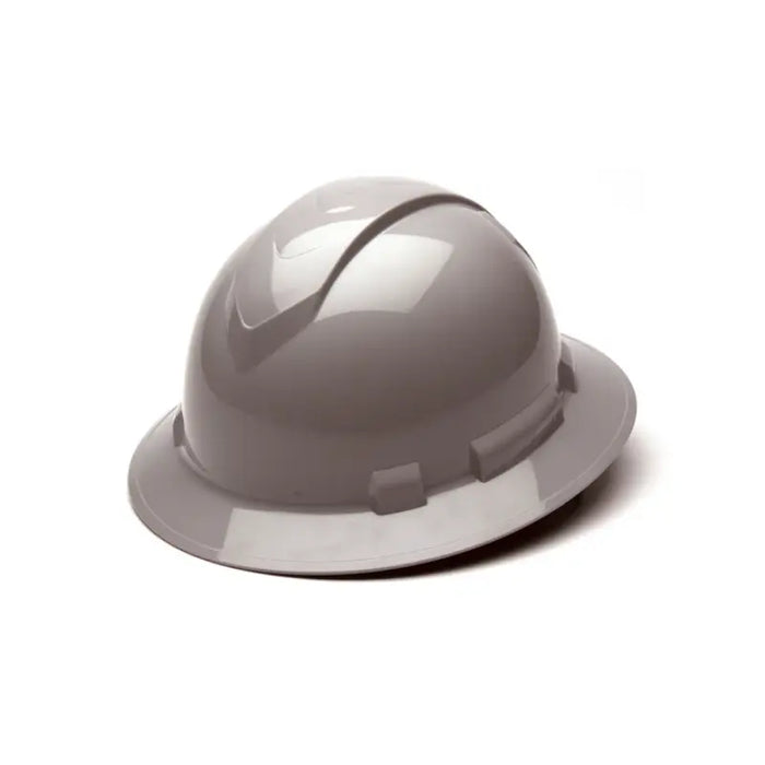 Pyramex® Ridgeline Full Brim Low Profile Hard Hat-4-Point Ratchet Suspension - HP541