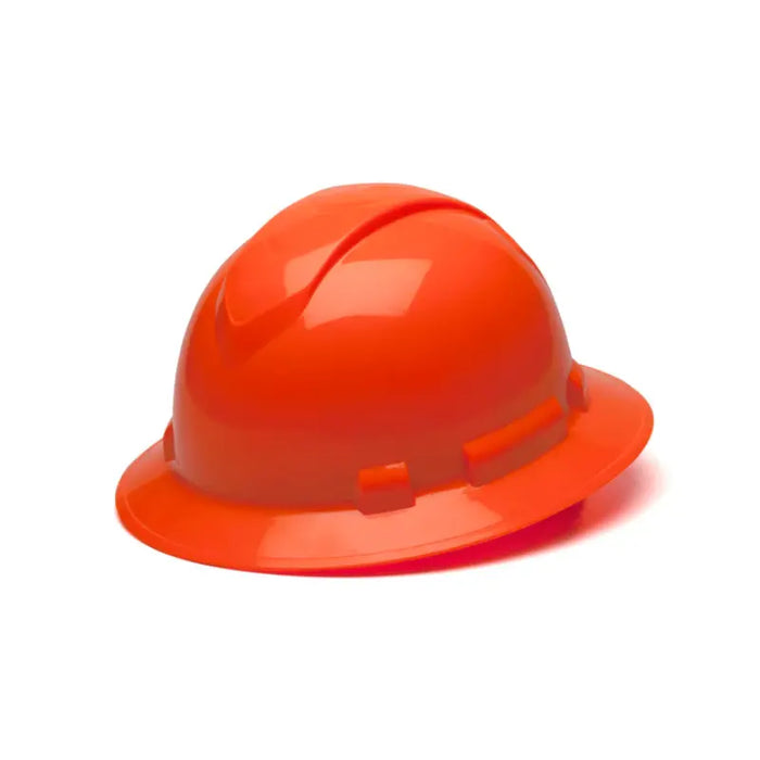 Pyramex® Ridgeline Full Brim Low Profile Hard Hat-4-Point Ratchet Suspension - HP541