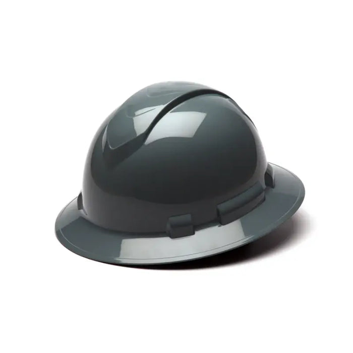 Pyramex® Ridgeline Full Brim Low Profile Hard Hat-4-Point Ratchet Suspension - HP541