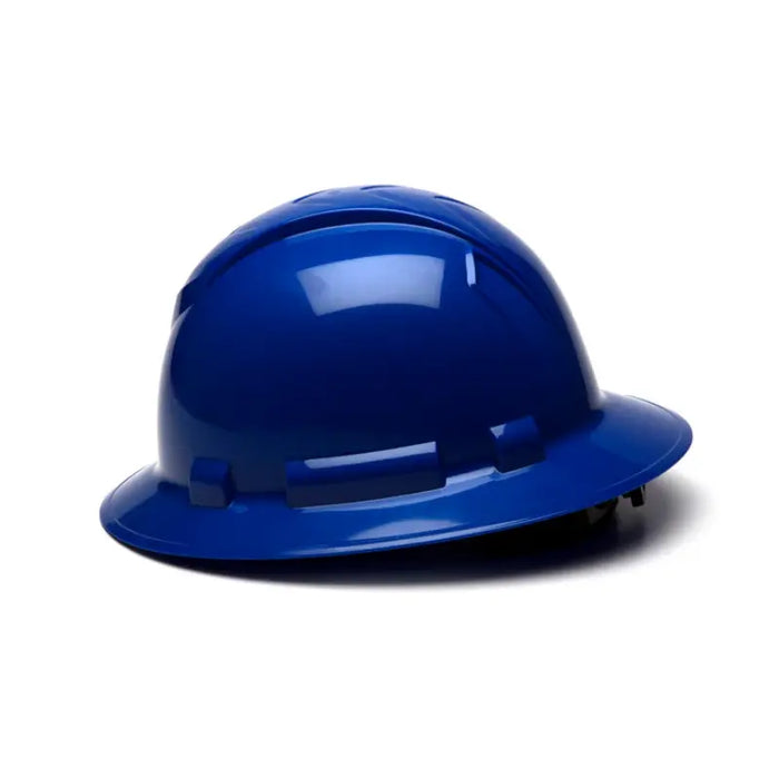 Pyramex® Ridgeline Full Brim Low Profile Hard Hat-6-Point Ratchet Suspension - HP561