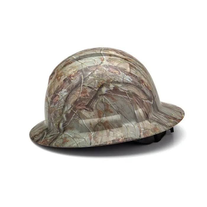 Pyramex® Ridgeline Hydro Dipped Full Brim Hard Hat-4-Point Ratchet Suspension - HP541