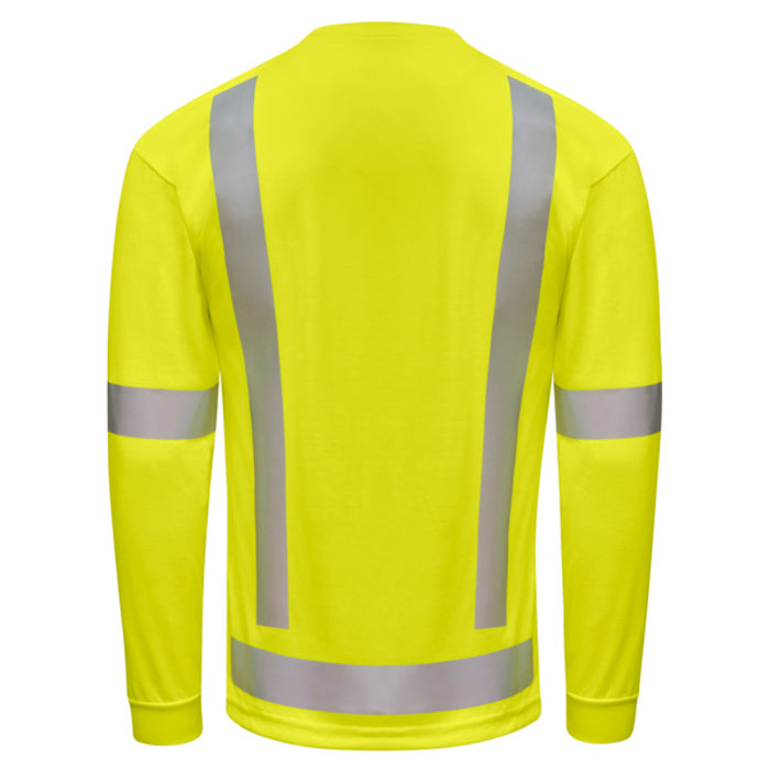 Red Kap® Hi-Visibility Long Sleeve Performance Core Tee - SK19