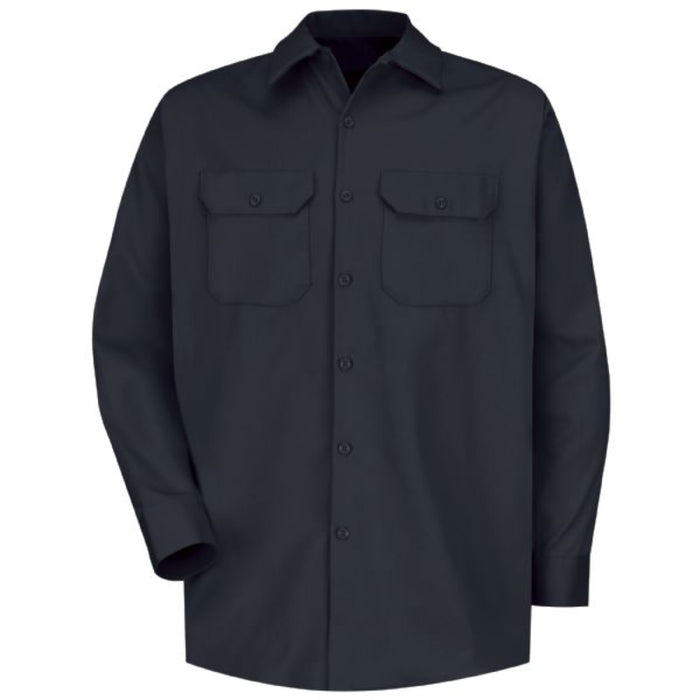 Red Kap® Men's Long Sleeve Deluxe Heavyweight Cotton Work Shirt - SC70