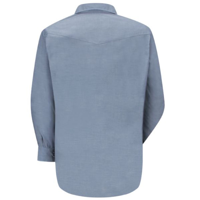 Red Kap® Men's Long Sleeve Deluxe Western Style Work Shirt - SC14