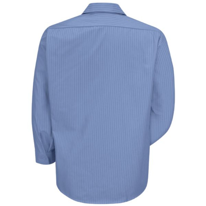 Red Kap® Men's Long Sleeve Industrial Stripe Work Shirt - SB12