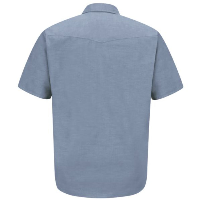 Red Kap® Men's Short Sleeve Deluxe Western Style Work Shirt - SC24