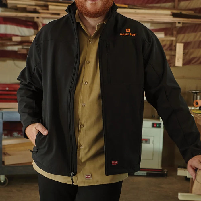 Red Kap® Men's Deluxe Soft Shell Full-Zip Stretch Work Jacket - JP68