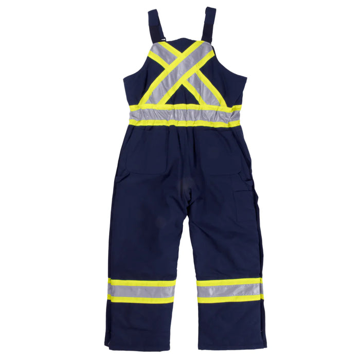 Tough Duck® Hi Vis Insulated Safety Overall - X-Back - S757