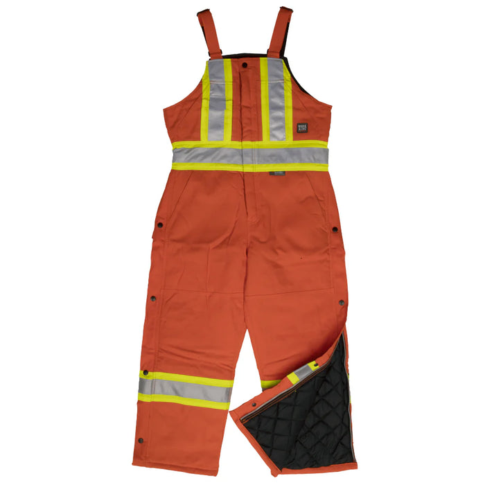 Tough Duck® Hi Vis Insulated Safety Overall - X-Back - S757