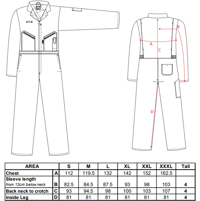 PORTWEST® Thermal Insulated Coverall - Navy - S816