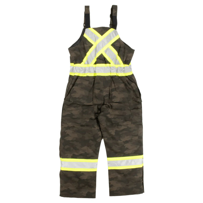 Tough Duck® Hi Vis Camo Flex Duck Safety Overall - X-Back - ANSI Class 1 - SB03