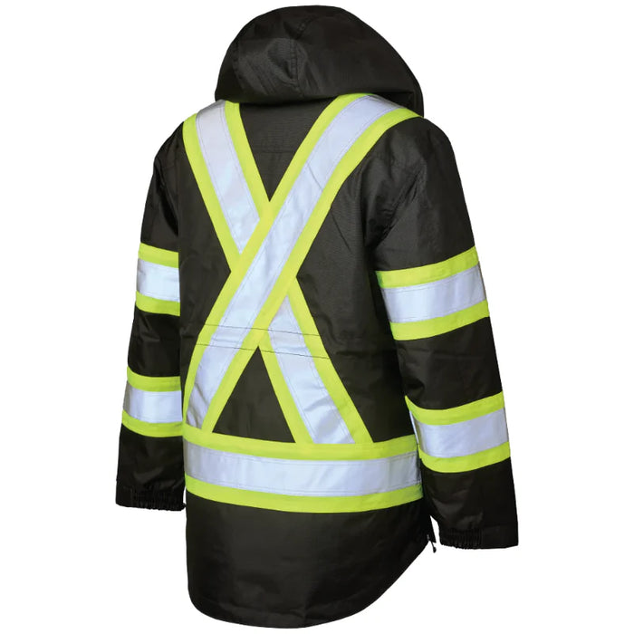 Tough Duck® - Women's Poly Oxford 5-In-1 Safety Jacket - SJ46