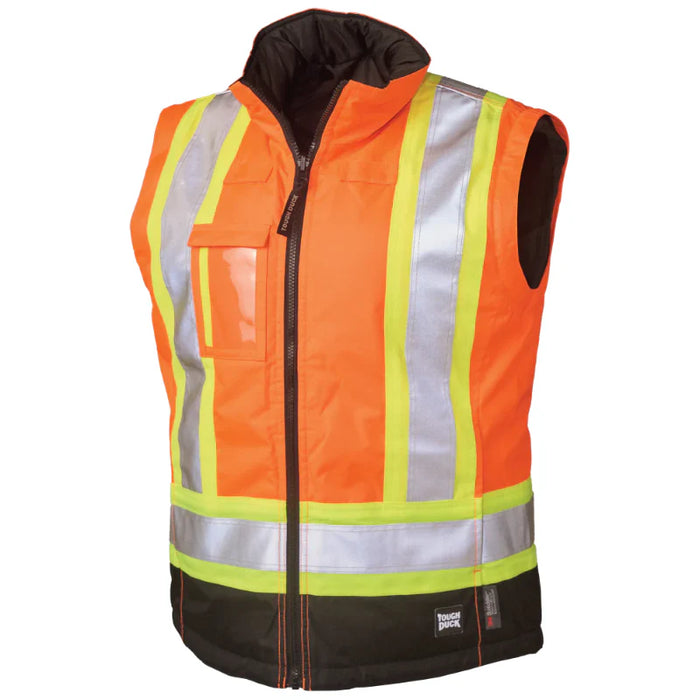 Tough Duck® - Women's Poly Oxford 5-In-1 Safety Jacket - SJ46