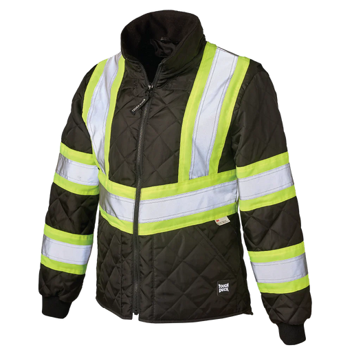 Tough Duck® Women's Quilted Safety Freezer Jacket - SJ47