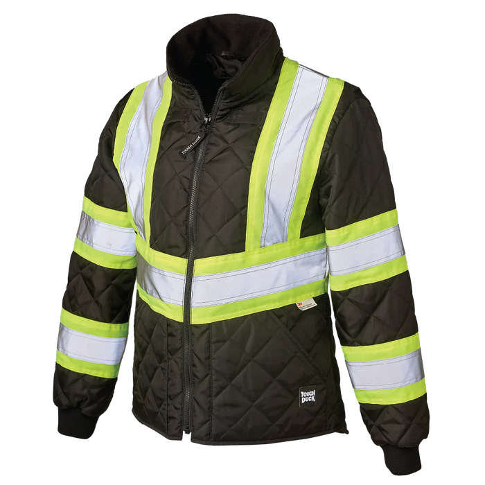 Tough Duck® Women's Quilted Safety Freezer Jacket - SJ47