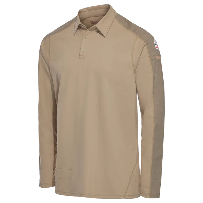 Bulwark® Lightweight Stretch Fabric Men's Flex Knit Polo CAT 2 -  STP2