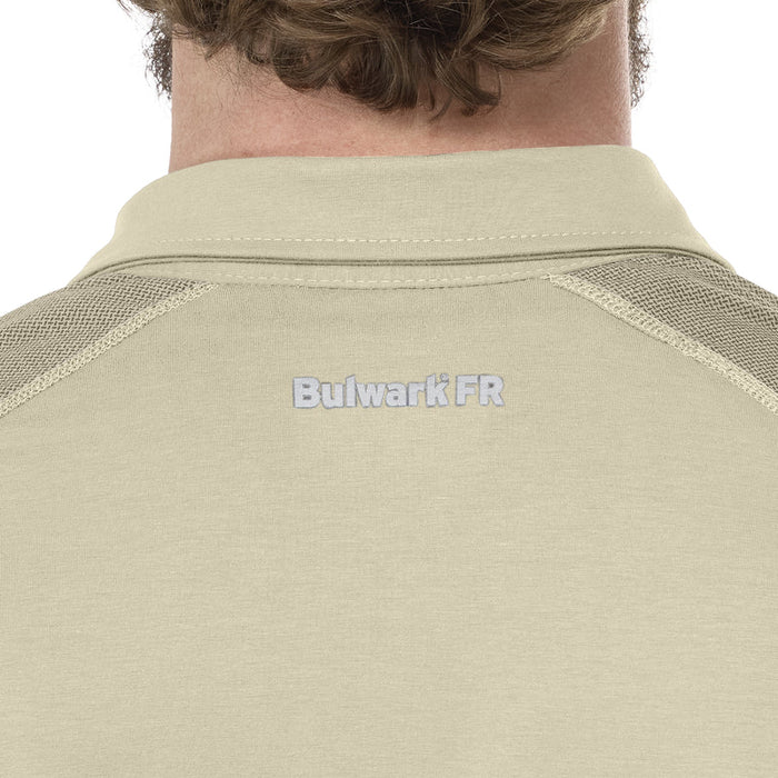 Bulwark® Lightweight Stretch Fabric Men's Flex Knit Polo CAT 2 -  STP2