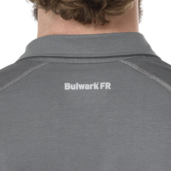 Bulwark® Lightweight Stretch Fabric Men's Flex Knit Polo CAT 2 -  STP2