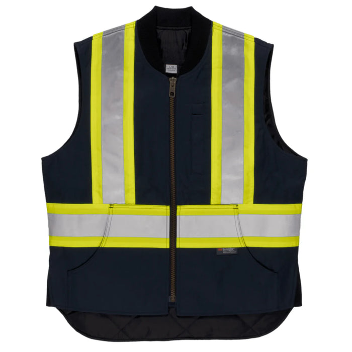 Tough Duck® Duck Cotton Insulated Winter Safety Vest - X-Back - SV06