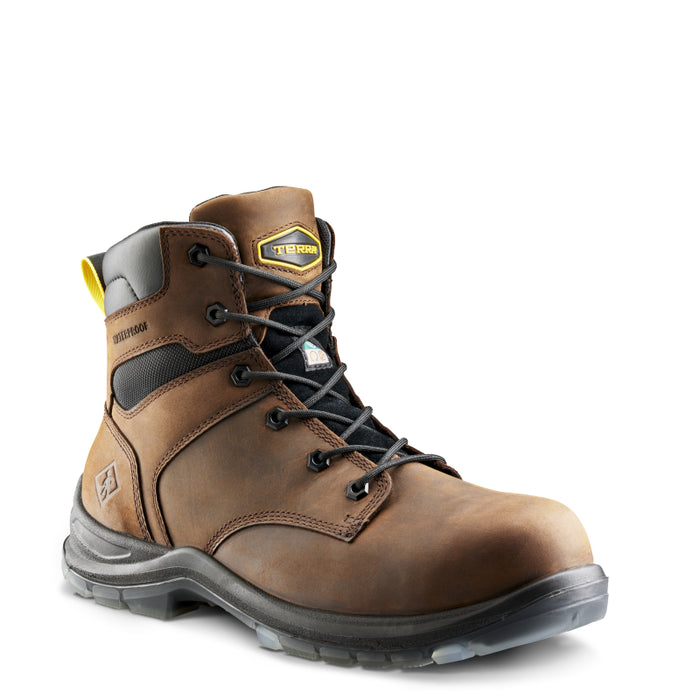 Terra® Men's Byrne 6" Waterproof Composite Toe Safety Work Boot - 839B